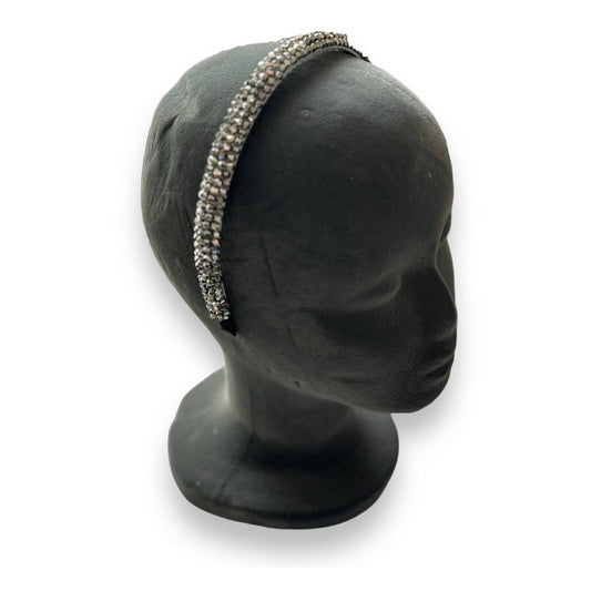 Jeweled Headband Silver