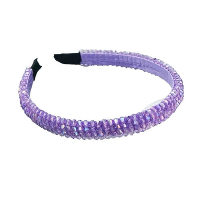 Jeweled Headband Purple