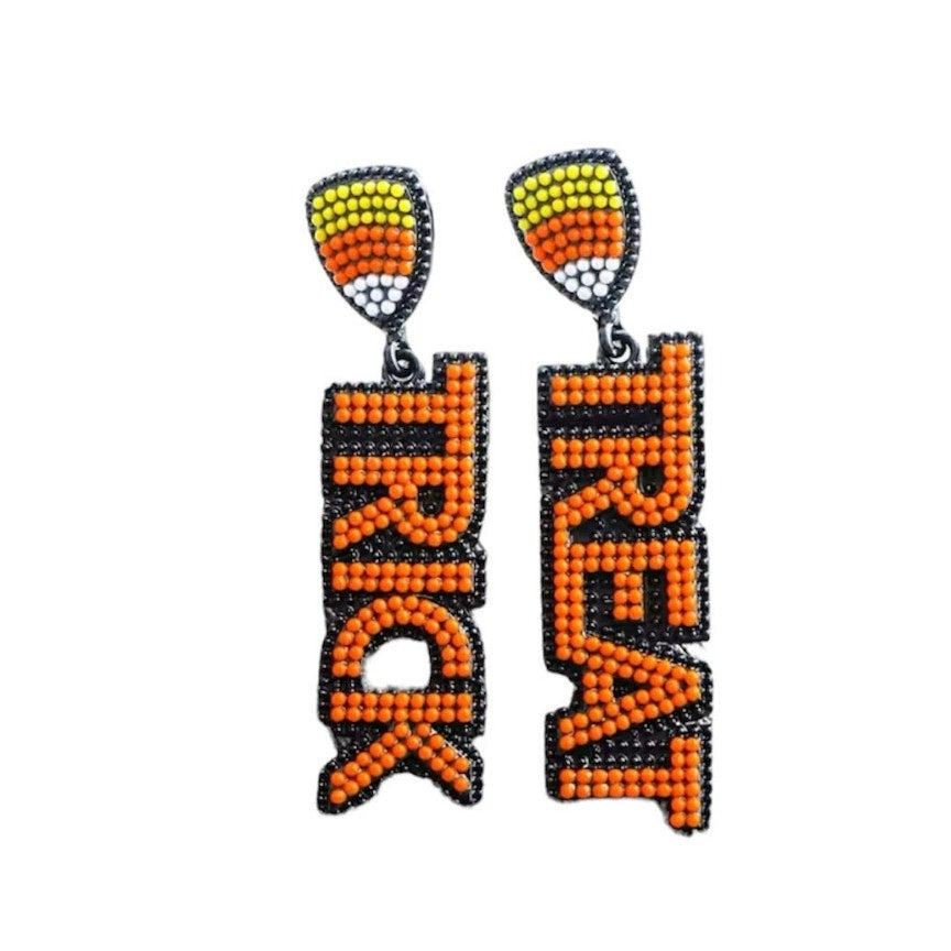 Halloween Trick or Treat Earrings