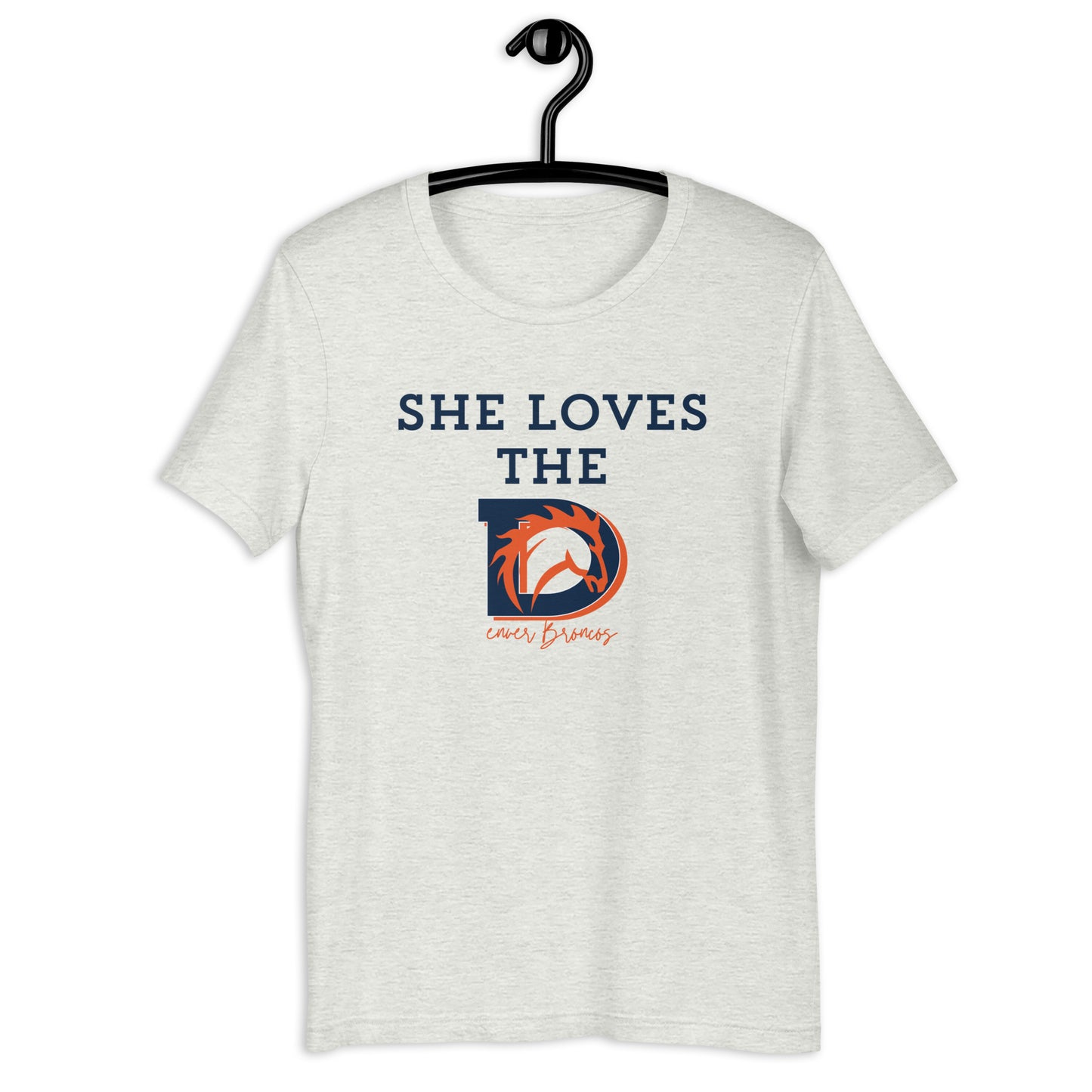 She Loves Denver Football Graphic Tee