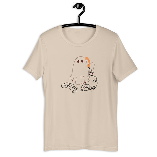 Hey Boo Halloween Graphic Tee